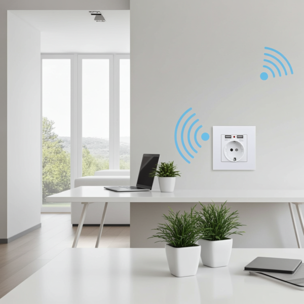 WLAN Steckdose mit Kamera